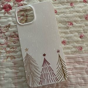 Christmas Tree/Winter iPhone 13 silicone case